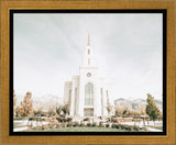 Sweet is The Work Layton Utah Temple Gallery Wrap