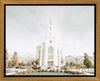 Sweet is The Work Layton Utah Temple Gallery Wrap