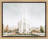 Sweet is The Work Layton Utah Temple Gallery Wrap