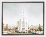 Sweet is The Work Layton Utah Temple Gallery Wrap