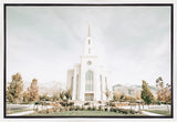 Sweet is The Work Layton Utah Temple Gallery Wrap