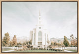 Sweet is The Work Layton Utah Temple Gallery Wrap