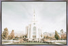 Sweet is The Work Layton Utah Temple Gallery Wrap