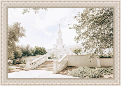 Sweet is The Work Sacramento California Temple Large Wall Art