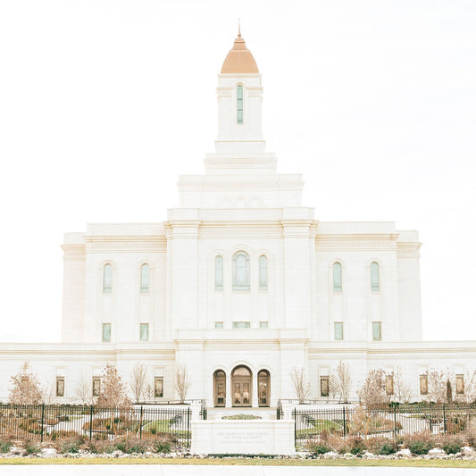 Sweet is The Work Deseret Peak Utah Temple