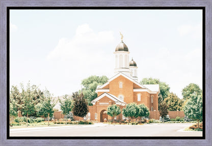 Sweet is The Work Vernal Utah Temple Gallery Wrap