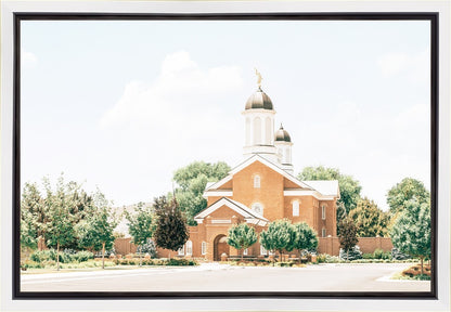 Sweet is The Work Vernal Utah Temple Gallery Wrap