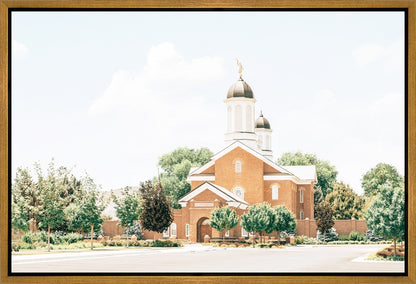 Sweet is The Work Vernal Utah Temple Gallery Wrap