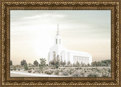 Burley Idaho Sacred Grounds Pastel
