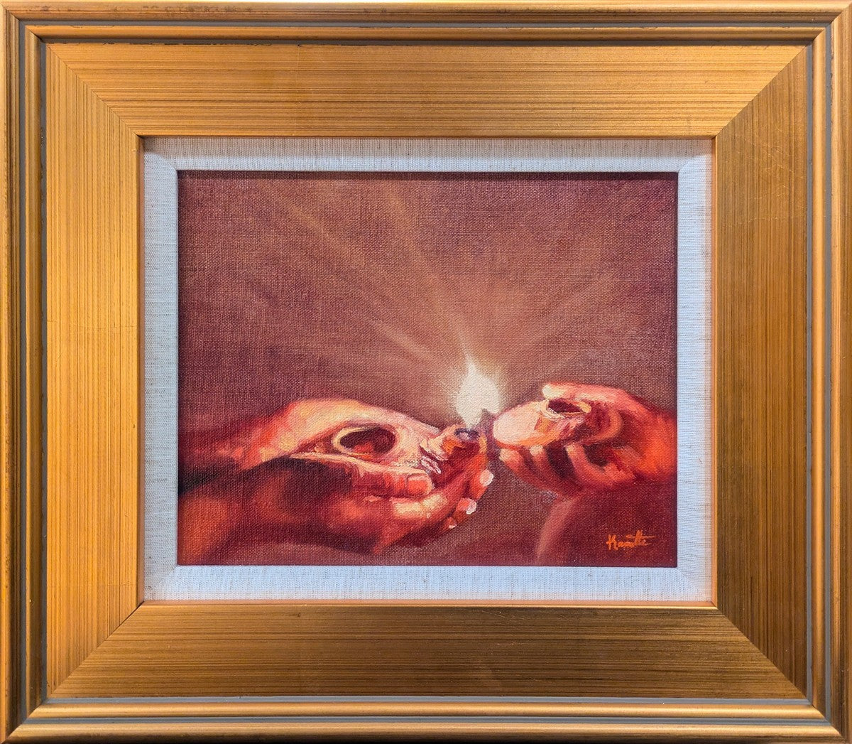 Sharing Light Original Artwork