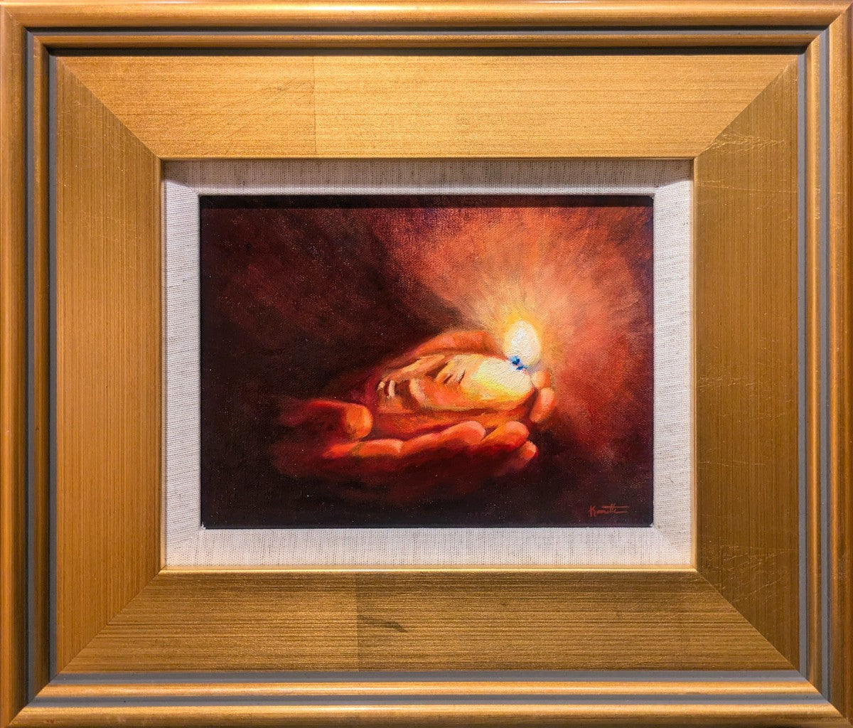 Little Lamp Original Artwork