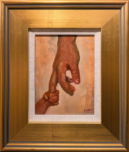 Help From Dad Original Artwork