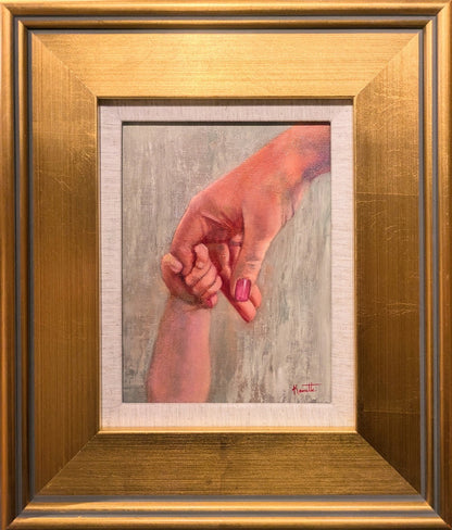 Help From Mom Original Artwork