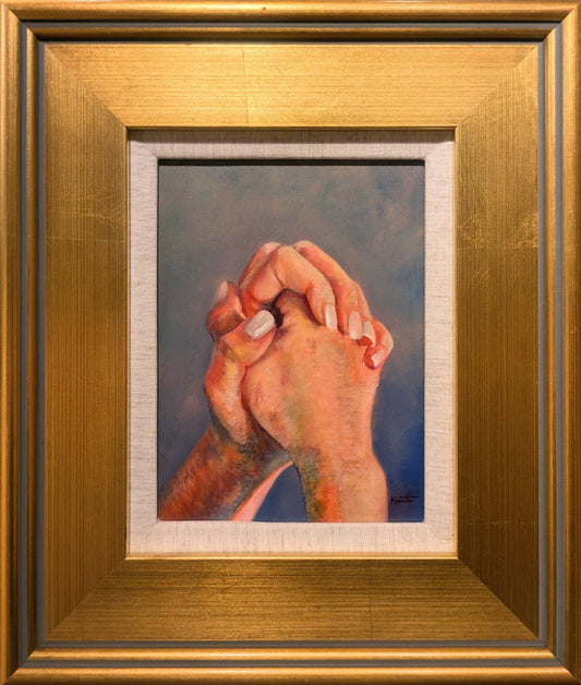Praying Hands Original Artwork
