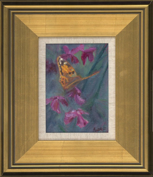 Yellow Butterfly Original Artwork