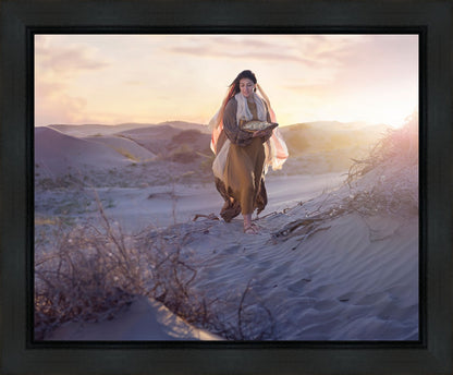 Gathering Manna Gallery Wrap
