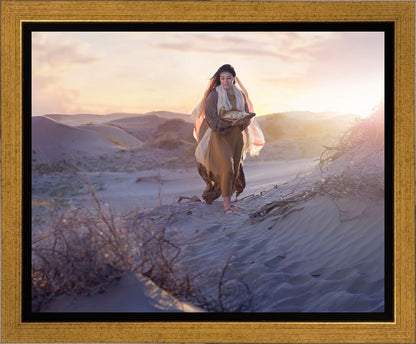Gathering Manna Gallery Wrap