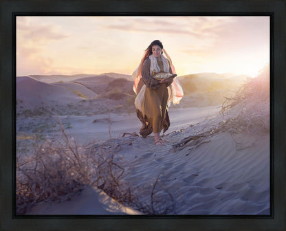 Gathering Manna Gallery Wrap