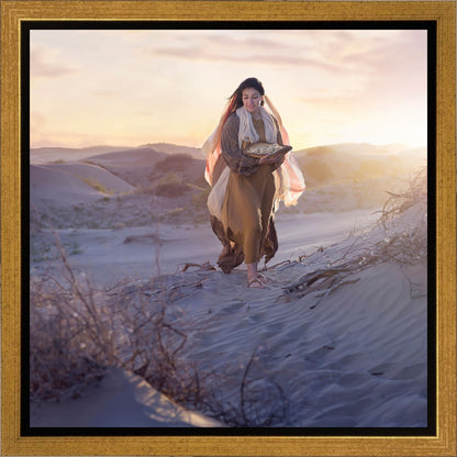 Gathering Manna Gallery Wrap