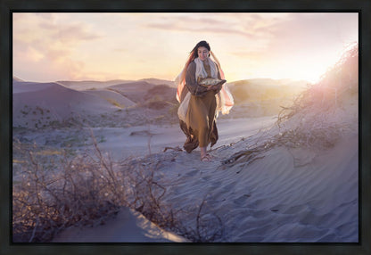 Gathering Manna Gallery Wrap