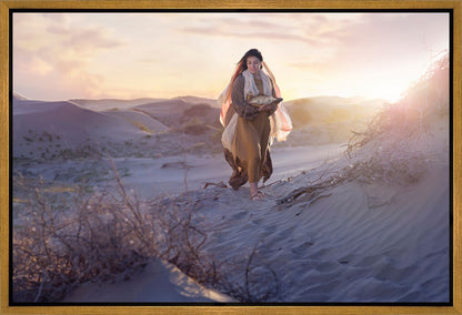 Gathering Manna Gallery Wrap