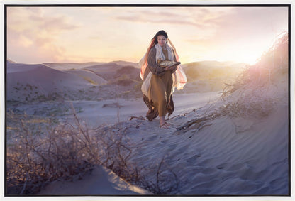 Gathering Manna Gallery Wrap