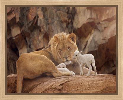 The Lion and The Lamb Gallery Wrap
