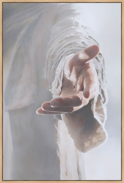 Christ Beckoning Large Wall Art Gallery Wrap
