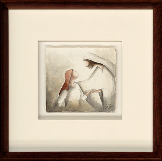 Trusting Him Original Artwork
