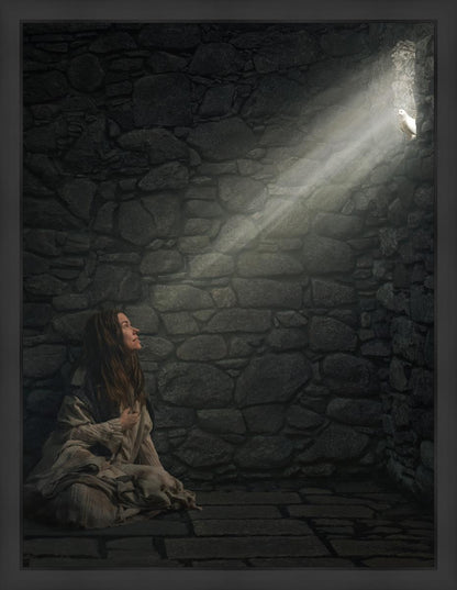 A Captive's Hope Large Wall Art