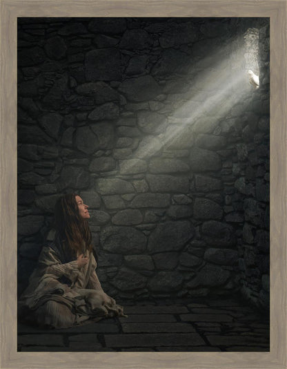 A Captive's Hope Large Wall Art