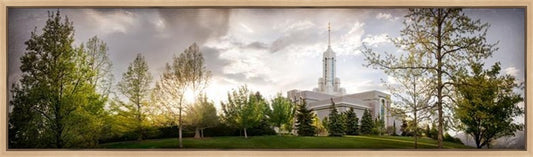 Mt. Timpanogos, the Day Dawn is Breaking Gallery Wrap