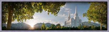 Brigham City, the Day Dawn is Breaking Gallery Wrap