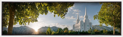 Brigham City, the Day Dawn is Breaking Gallery Wrap