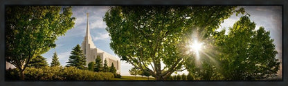 Rexburg, the Day Dawn is Breaking Gallery Wrap