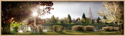 Idaho Falls, The Day Dawn Is Breaking Gallery Wrap