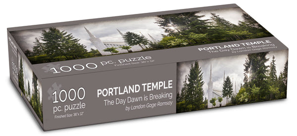 Portland Panoramic Puzzle (1000 pcs) – LDSArt.com