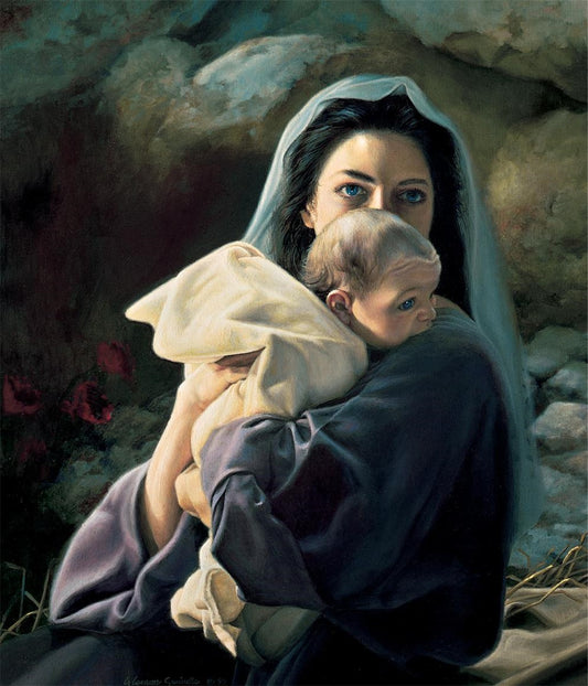 Be It Unto Me Large Wall Art Gallery Wrap
