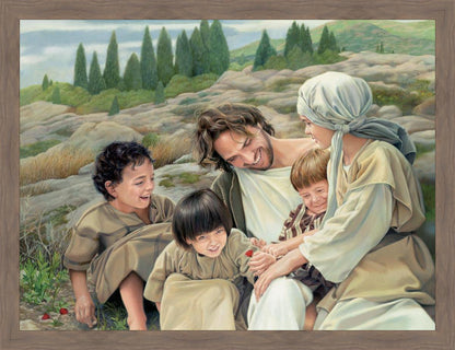 Let the Children Come Large Wall Art