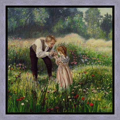 Flowers for a Lady Gallery Wrap