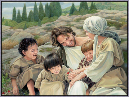 Let the Children Come Large Wall Art Gallery Wrap