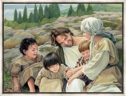 Let the Children Come Large Wall Art
