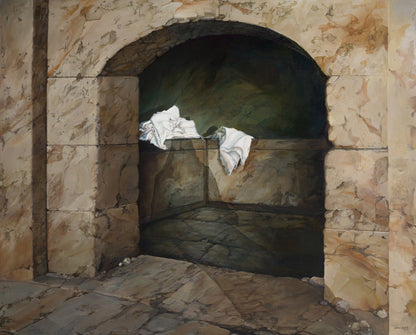 He is not Here Gallery Wrap
