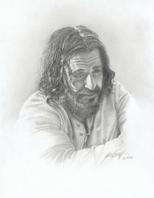 Healing Sketch Study Original Artwork