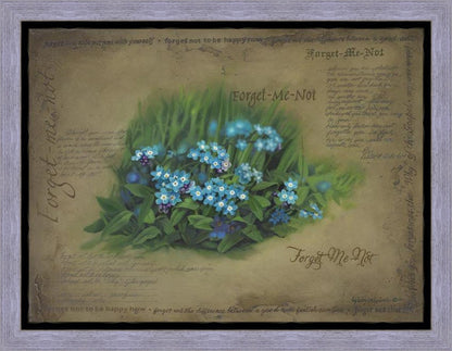 Forget Me Not Gallery Wrap