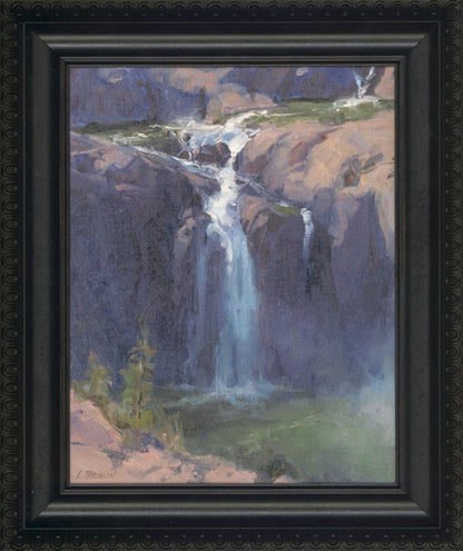 Shoshone Falls Water Shute Plein Air Original Artwork