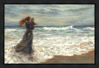 We Face the Wild Ocean Gallery Wrap