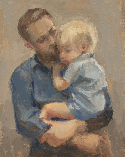 Father and Son Gallery Wrap