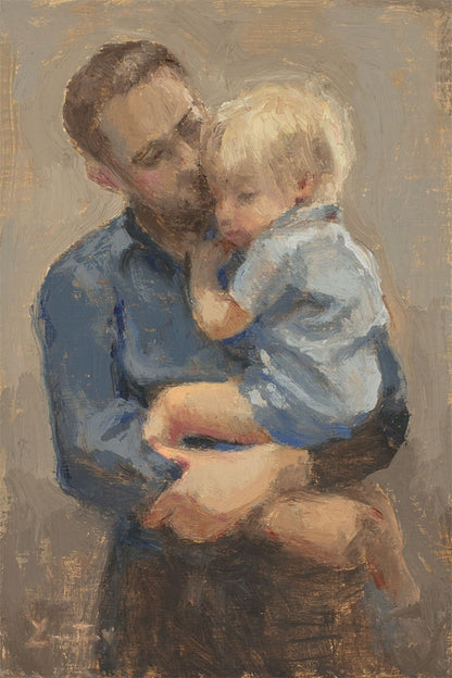 Father and Son Gallery Wrap