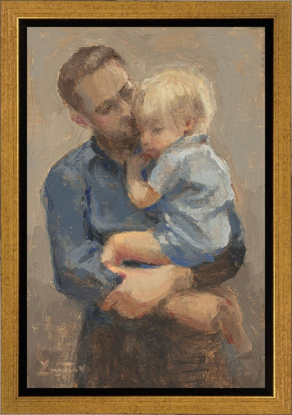 Father and Son Gallery Wrap